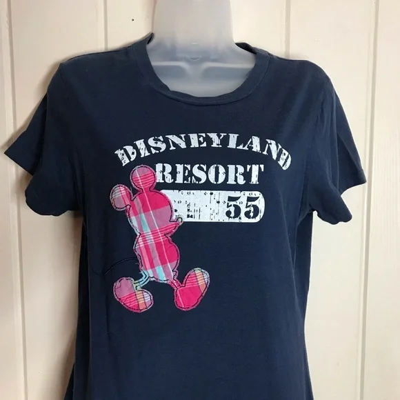 Disneyland Disney Mickey Mouse Blouse 
Large 10 - 12 (fits small) 
100% Cotton - Picture 2 of 12